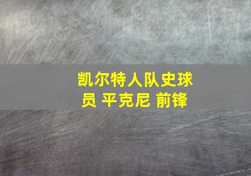 凯尔特人队史球员 平克尼 前锋